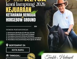Koni Lampung Dukung Kejuaraan Berkuda Memanah, Siap Lahirkan Atlet Berprestasi