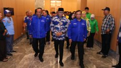 Mirzani, Nunik, Eva hingga Herman HN Hadiri Musda Demokrat Lampung