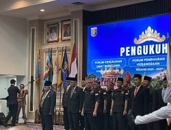 Gubernur Rahmat Mirzani Resmi Lantik Pengurus Baru FKUB, FPK, dan FKDM Lampung