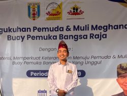 Galang Resmi Terpilih Sebagai Wakil Bupati Way Kanan, Pemuda Negeri Besar Sampaikan Harapan